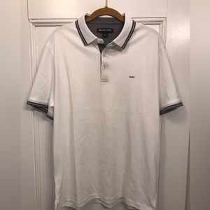 NWT Michael Kors White Polo Shirt